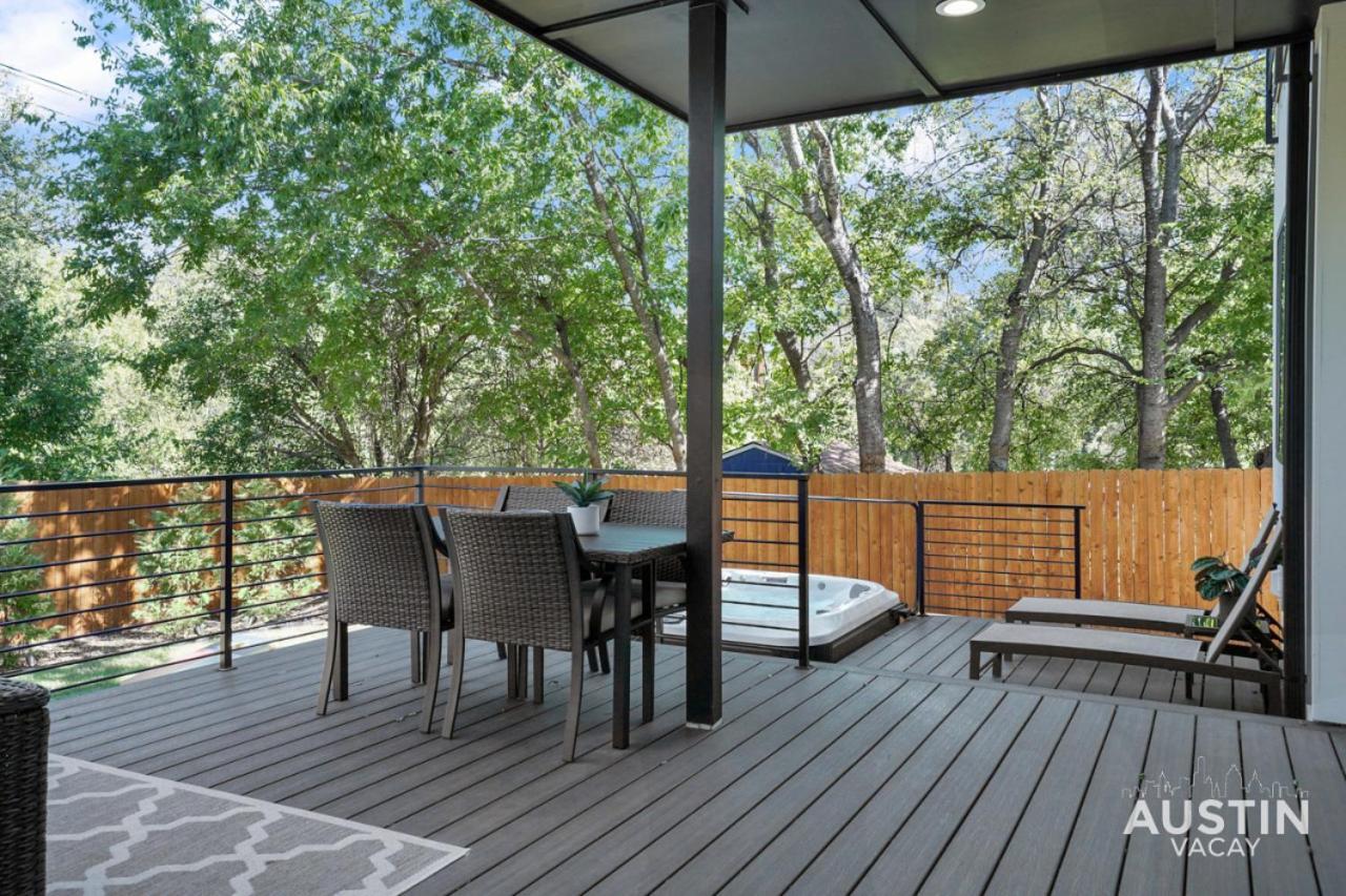 Luxurious Modernism With Private Hot Tub And Garage Villa Austin Exterior photo